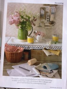Period Living magazine page