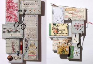 Patchwood samplers by Ali Ferguson