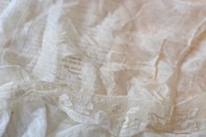 Torn and mended textiles